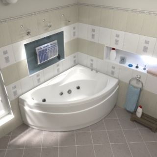 Акриловая ванна Bas Вектра 150x90 см правая без гидромассажа